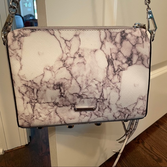 Rebecca Minkoff Marble Zip Crossbody - Picture 5 of 6